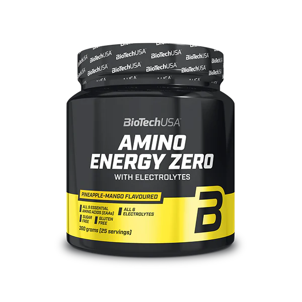 Amino Energy Zero with Electrolytes BioTechUSA Ananas s mangem