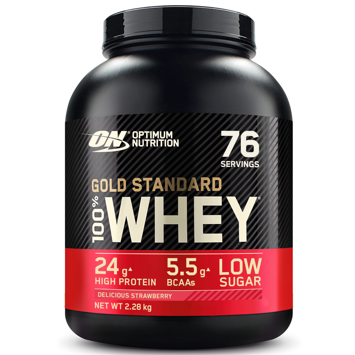 WHEY GOLD STANDARD 100%lahodné jahody